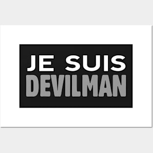 Je suis devilman Posters and Art